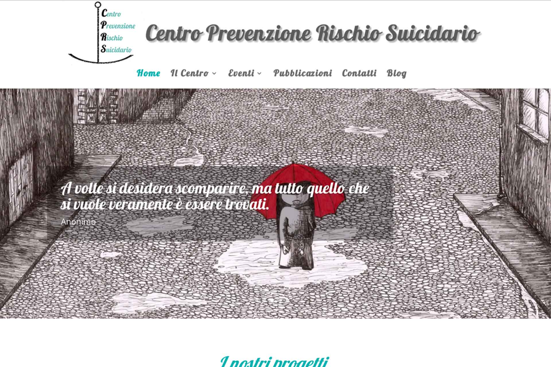 Centro Prevenzione Rischio Suicidario Sito Web