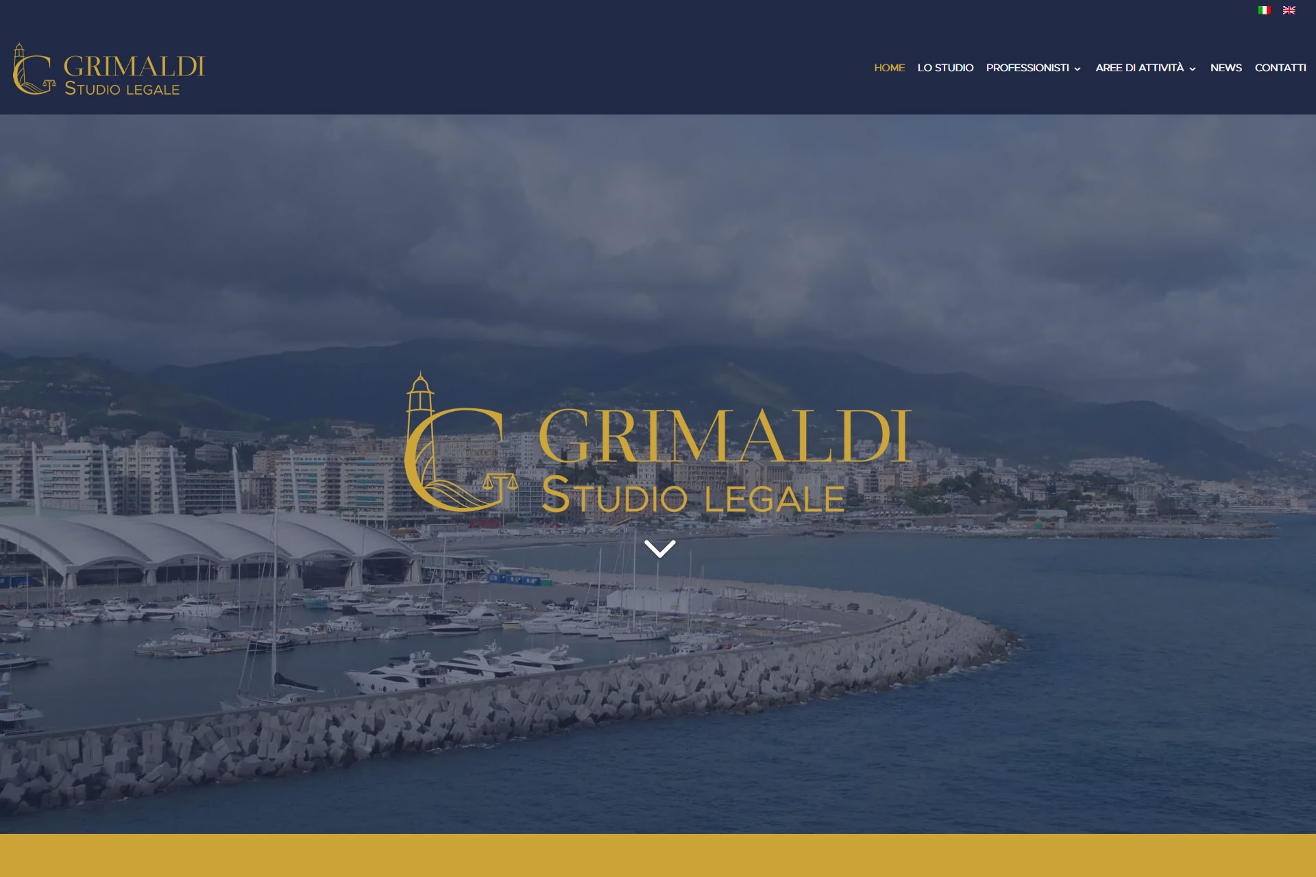Grimaldi Studio Legale Sito Web