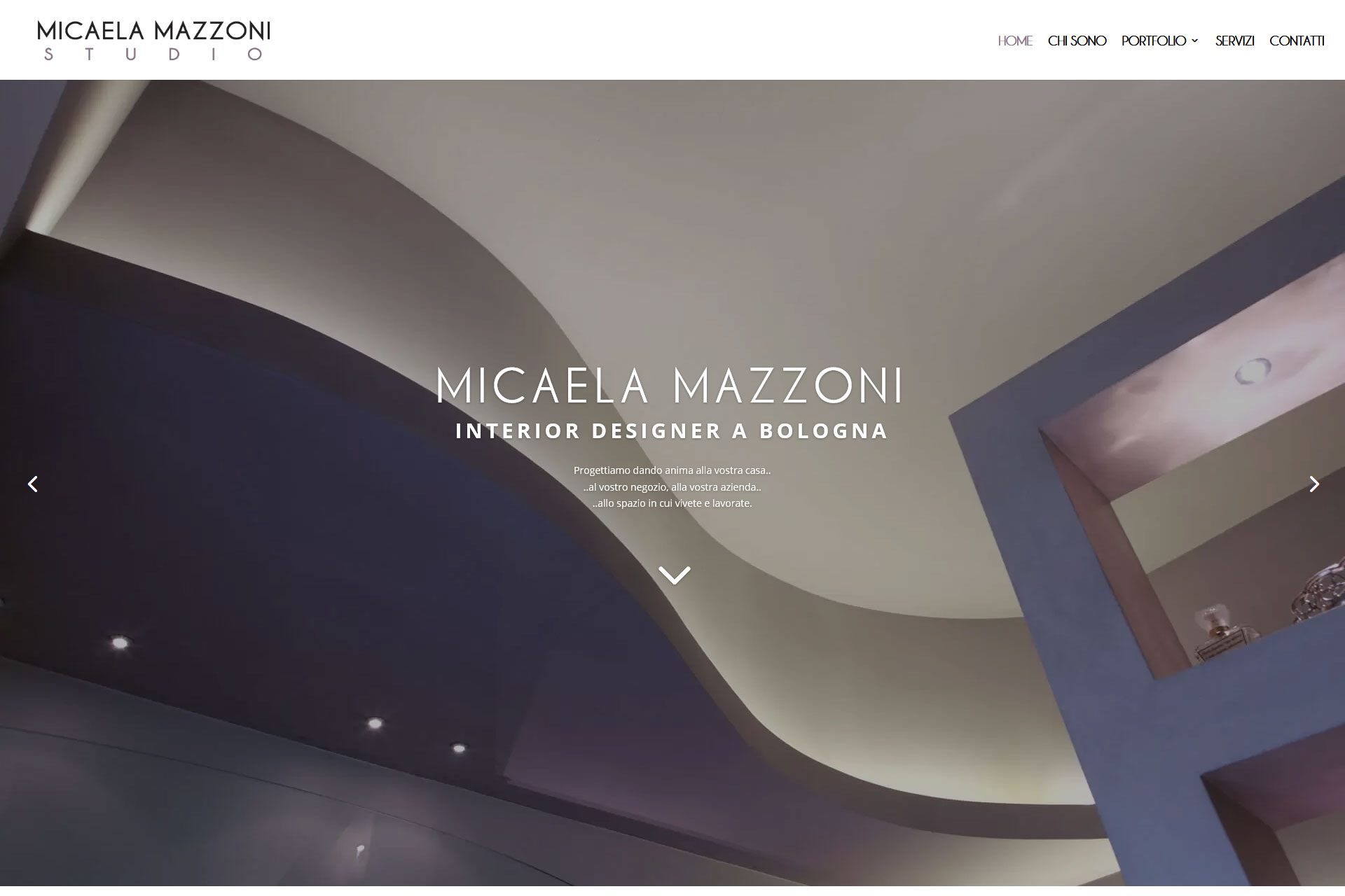 Micaela Mazzoni Studio Sito Web