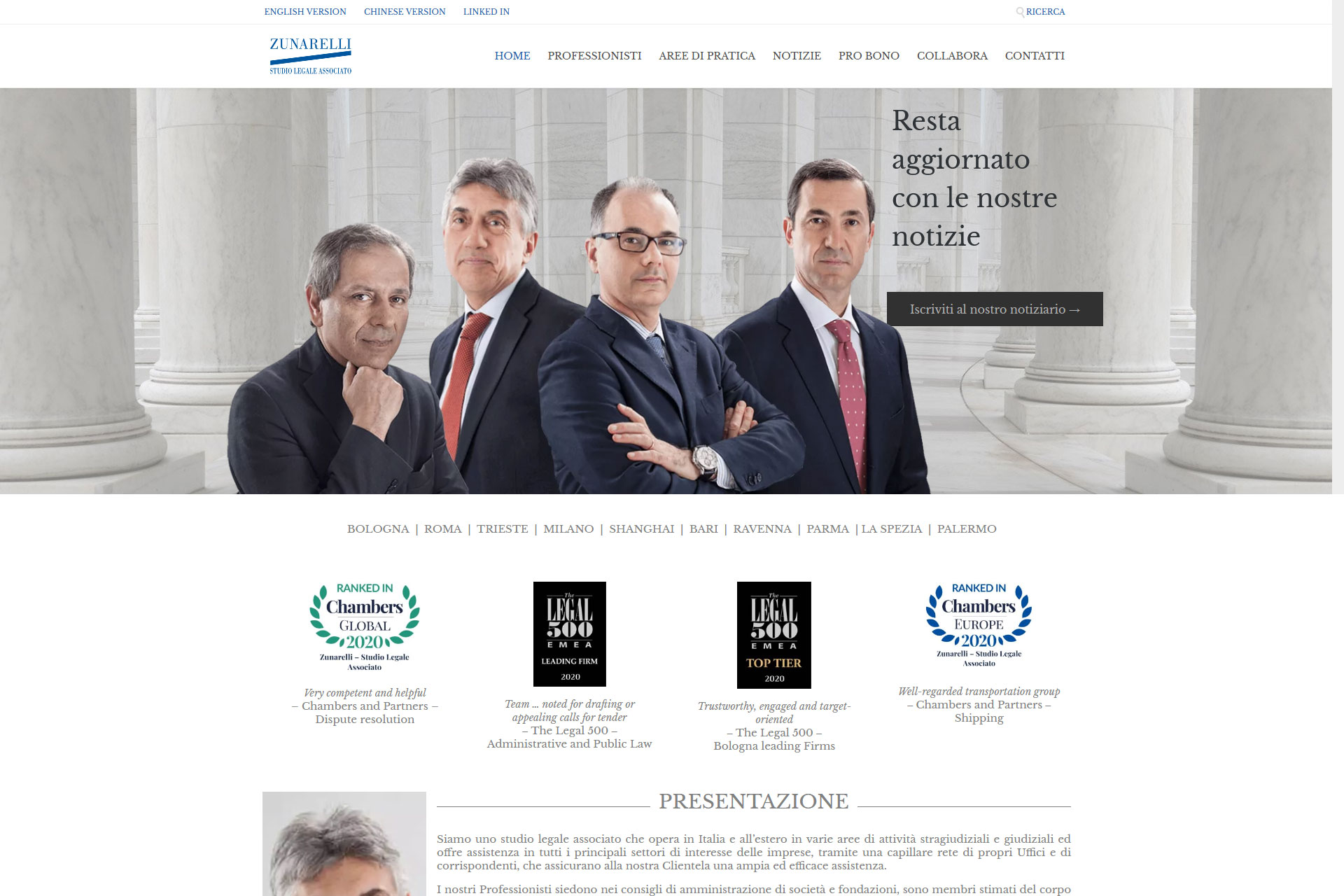 lv-design-realizzazione-siti-web-bologna-portfolio-zunarelli-studio-legale-associato-slide-2
