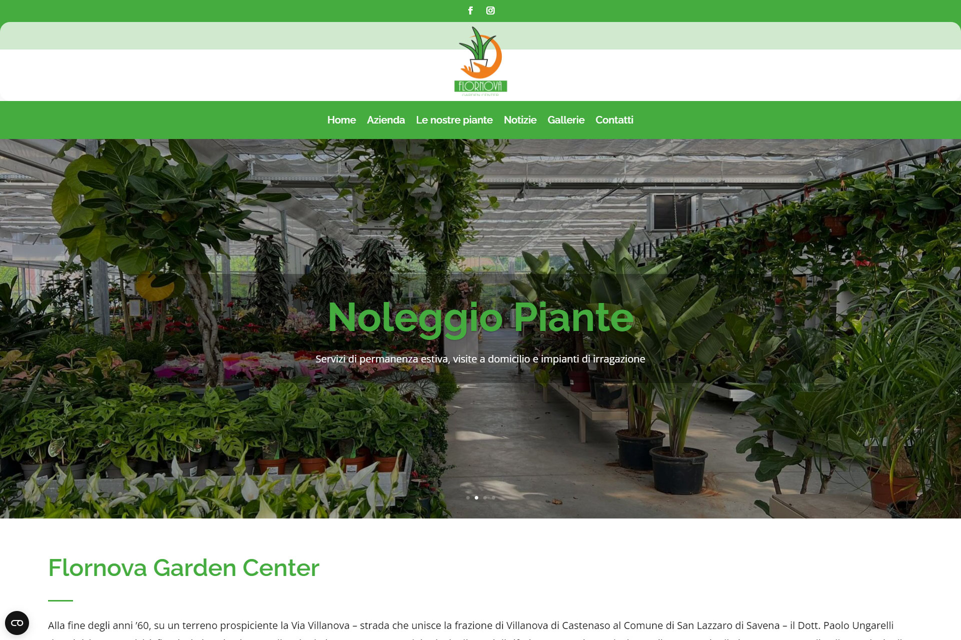 Flornova Garden Center Sito Web
