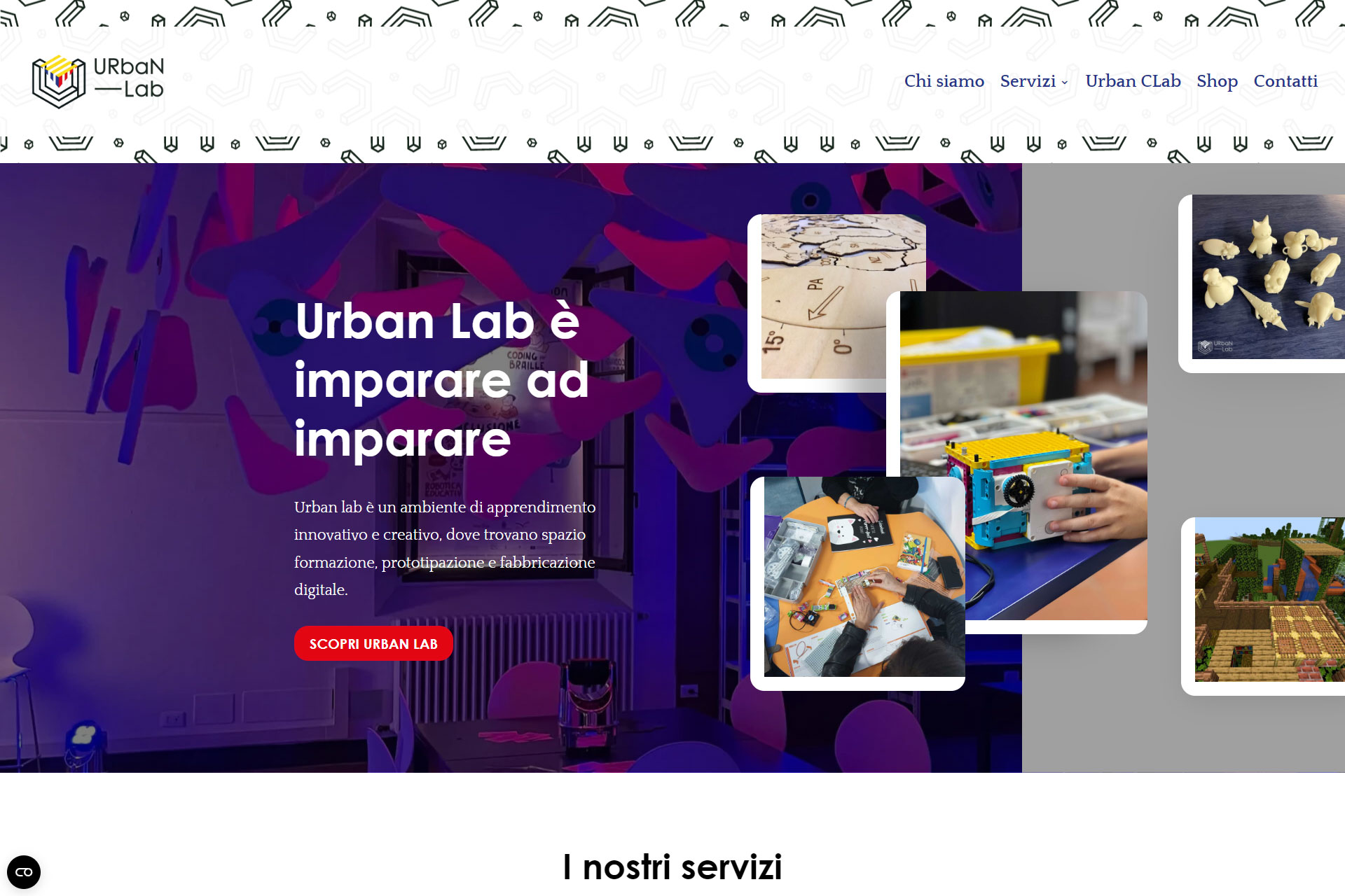 Urban Lab Sito Web