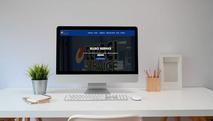 Online il nuovo sito Elleci Service: Sviluppo sito web, attività di Copywriting e Social media management